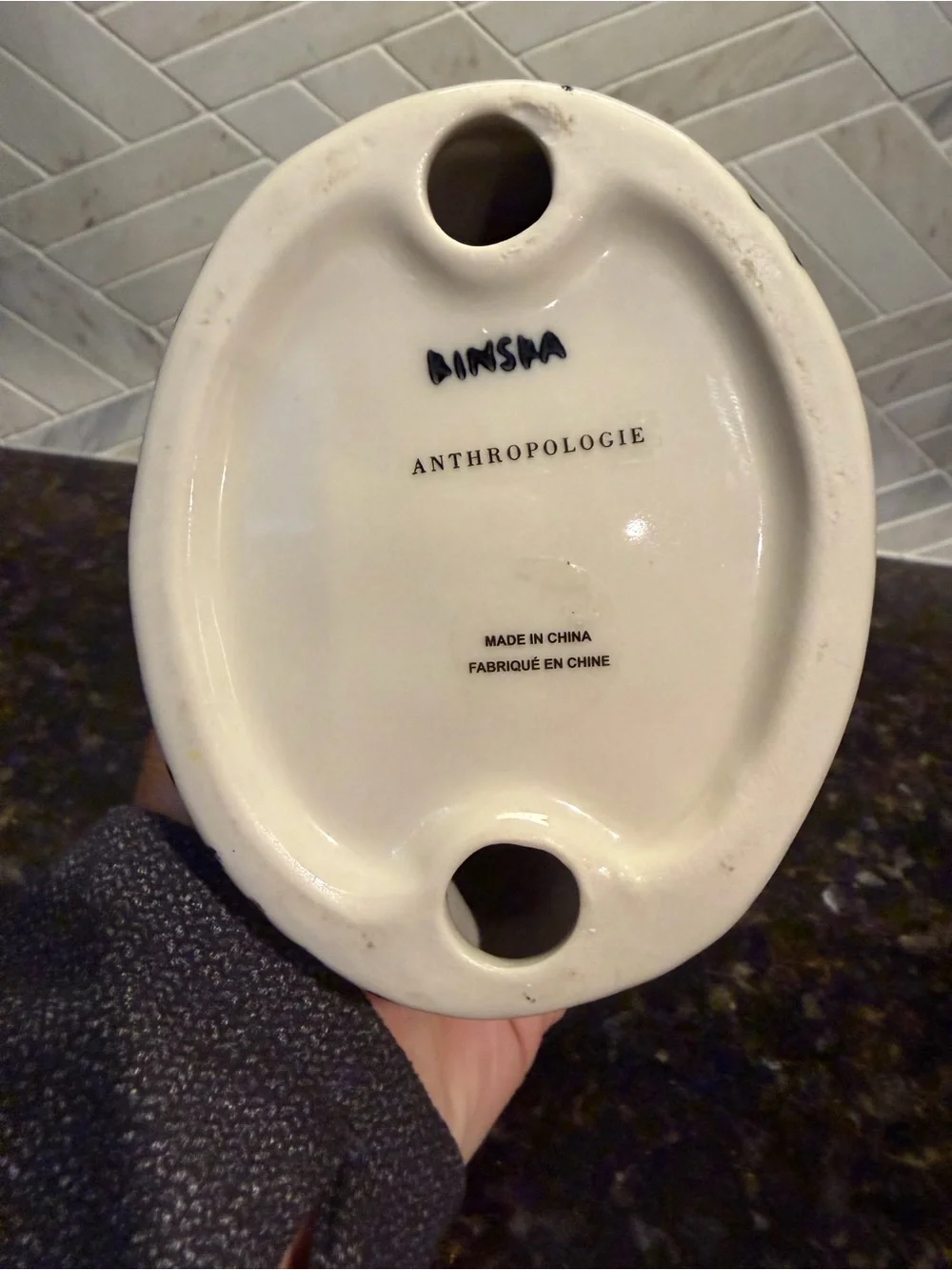 Anthropologie Kinska Melena Face Pot